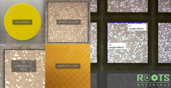 ROOTS开发超紧凑型450 ㎛ PiG技术 针对智能多光束前照灯进行优化